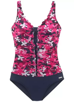 UK Clothing Sales -UK Clothing Sales Petite Fleur Floral Print Swimsuit63539132FRSC