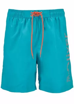 UK Clothing Sales -UK Clothing Sales s.Oliver Logo Print Swim Shorts580154FRSC